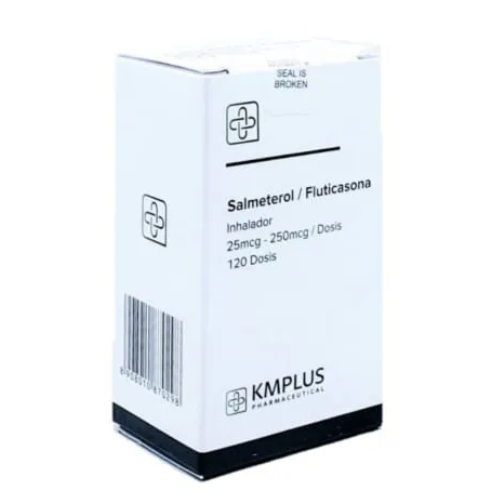 SALMETEROL FLUTICASONA 25-250MCG 120 DOSIS (KMPLUS)